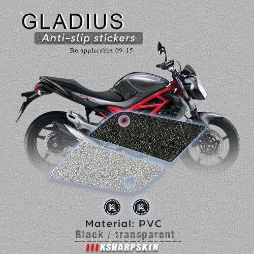 Motorcyle Sticker Decal Emblem Protector Tank Pad Tank grip For SUZUKI 09-15 SFV650 09-15 SFV650 ABS 09-15 GLADIUS