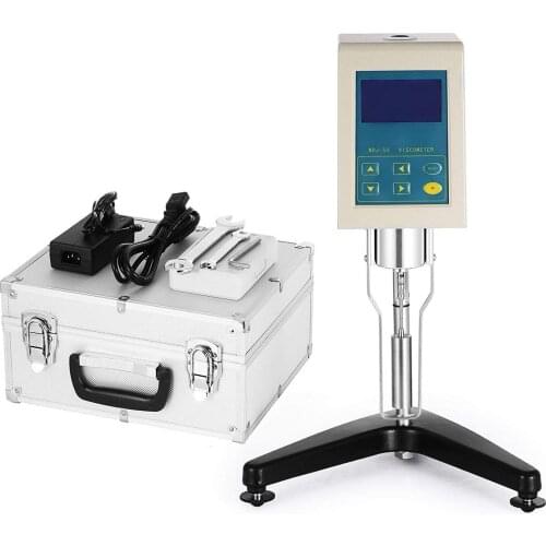 NDJ-5S Digital Viscometer 1~100000 mPa.s Digital Rotary Viscometer NDJ5S Digital Rotational Viscometer Viscosity Tester
