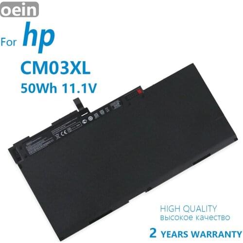 Oein Genuine CM03XL Laptop Battery for HP ZBook 14 E7U24AA EliteBook 840 850 G1 HSTNN-IB4R HSTNN-DB4Q 11.1v 50wh