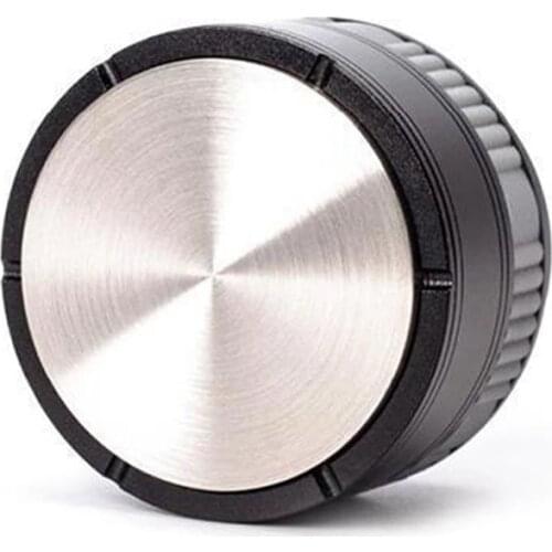 Flat Press Rebound Stainless Steel Coffee Powder Espresso Bean Tamper Press Hammer Coffee Barista Distribution Tool