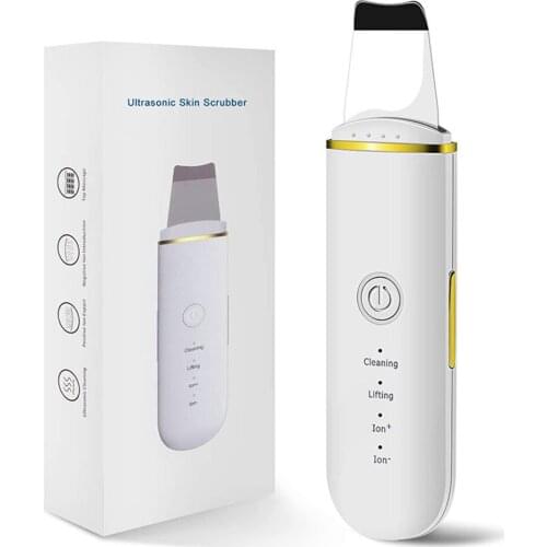 Face Rejuvenation Instrument Blackhead Acne Removal Ultrasonic Skin Scrubber Blackhead Remover Face Cleaner Beauty Instrument