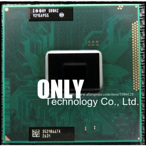 Free shipping intel B815 CPU 1.6-2.3G/2M SR0HZ Support HM65 / HM67