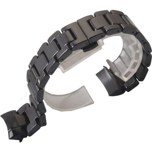 Curved ends watchbands strap bracelet Ceramic Watch bands 22mm for men women wrist watch replace accessories new SAMSUNG gear S3