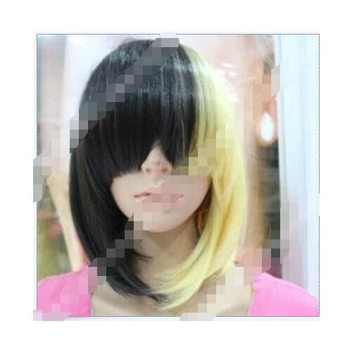 Shun Wholesale& heat resistant LY shipping>>>Harajuku Style Fashion BOBO Cosplay Wigs Fashion Hair wig
