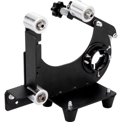 Angle grinder modified sand belt machine mini small diy grinding machine polishing machine changed sand belt machine to woodwork