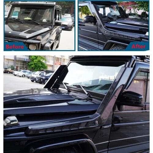 High Quality Carbon Fiber Wading Hose Body Kit Suitable For Mercedes-Benz G Class W463 G55 G63 G65 G500 Wader 4x4