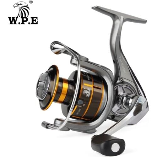 W.P.E TOURAMENT3 Series 3000/4000/5000/6000 10+1 Ball Bearings Spinning Fishing Reel High Speed Front Drag Fishing Wheel