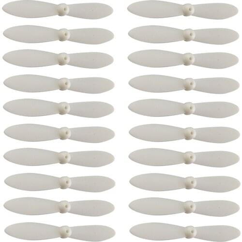 Replace Backup Propeller Accessory Upgrade for Mini RC CX-10 White