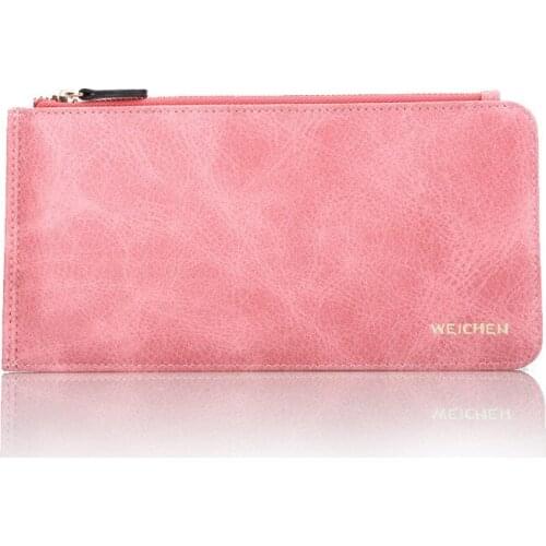 Women Long Wallets Female Clutch Wallet Phone Coin Pocket Ladies Purse Womens Purses PU Leather Zipper&Hasp Bag