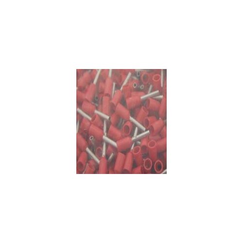 1000pcs/lot E7508 cold pressed terminal block type tube type insulated terminal copper nose terminal 1000