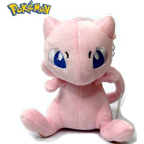 15CM Pokemon Mewtwo Plush Dolls Cute Cartoon Movie Anime Pokémon Go Stuffed Soft Peluche Kawaii Girl Gift Kids Toy