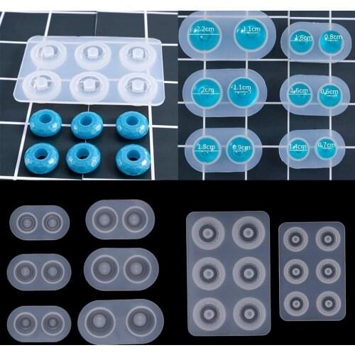 8 Sizes/Set BJD Doll Eye Mold Resin Beads Moulds Silicone Mold Base DIY Tool