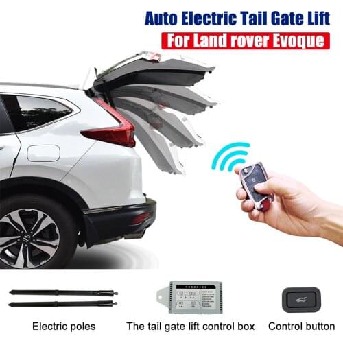 Car Accessories ElectricTail Gate Lift For Land Rover Evoque 2013+ Car One Foot Activated Trunk Boot Auto Kick Sensor Rear Door