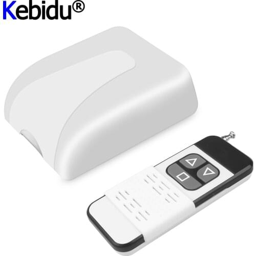 Wireless 433MHZ Remote Control Switch 2CH Receiver Module White With 3 Button RF Remote Controllers Transmitter For Smart Home