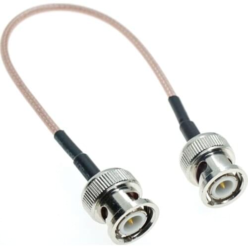 BNC Connector Male to BNC Connector Male 50-Ohm RG316 Coax Low Loss Jumper Pigtail RF Cable