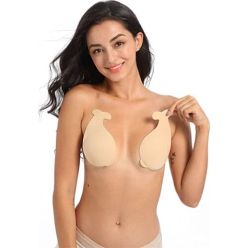 Sexy Bra Women Self Adhesive Invisible Bra Nipple Pasties Covers Breast Lift Tape Push Up Bras For Women Bralettes Pads Stickers