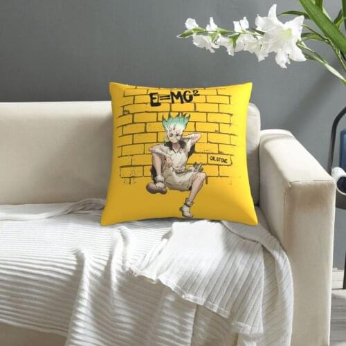 Dr Stone - Senku Graffiti pillowcase printed cushion cover sofa waist pillow pillow cover