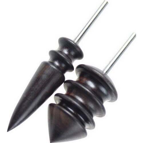 Leather Edge Electric Polishing Slicker Flat/Pointed Head Sandalwood Leathers Craft DIY Tools Tip Burnisher SP99