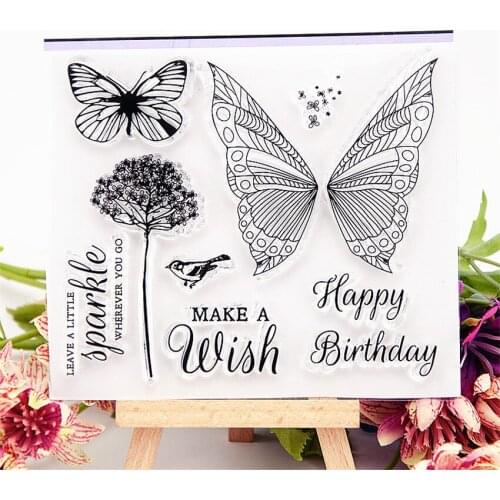 12*10.5CM Hot sale Picking honey Clear Stamps / Silicone Seals Roller Stamp for DIY scrapbooking photo album/Card Making