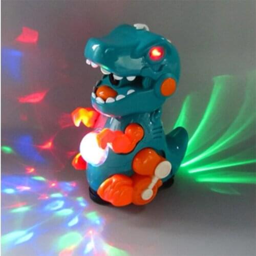Bubble Blowing Toys Electric Walkable Tyrannosaurus Bubble Maker Machine Music Kids Outdoor Toy For Party Gift Wedding Supplies