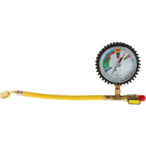 Nitrogen Pressure Test Gauge Air Conditioning Refrigeration Test Table