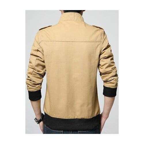 Jacket Autumn Spring Men 2020 Hot Sale Casual Thin Mens Jackets And Coats Stand Collar Jacket Plus Size M-4XL HJ524 s s