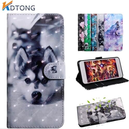 Fashion 3D Landscape Cute Pet Case For Google Pixel 3A Card Slot Wallet Case For OnePLUS 7T 7 Pro Ultra Thin Cases Cover Capa