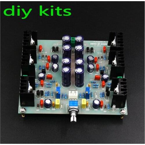 DIY KITS JLH HOOD 1969 Class A Amplifier Small Power Amplifier Pre-amp For Speakers