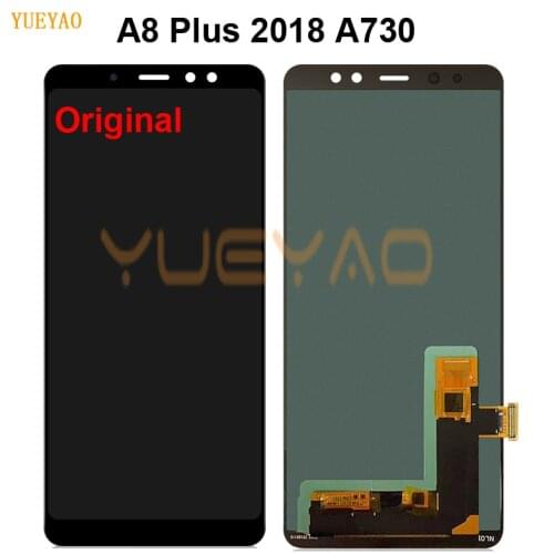 Original A730 Display For Samsung Galaxy A8 Plus 2018 A730 Lcd Display Touch Screen Digitizer For Samsung A730 A730F/DS Lcd