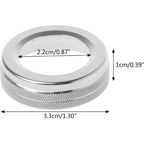 Car Volume Knob Decorative Ring Cover for mercedes benz A B E Class GLA CIA GLE ML GL X164 X166 W251 W168 W176 W245 W246 AMG