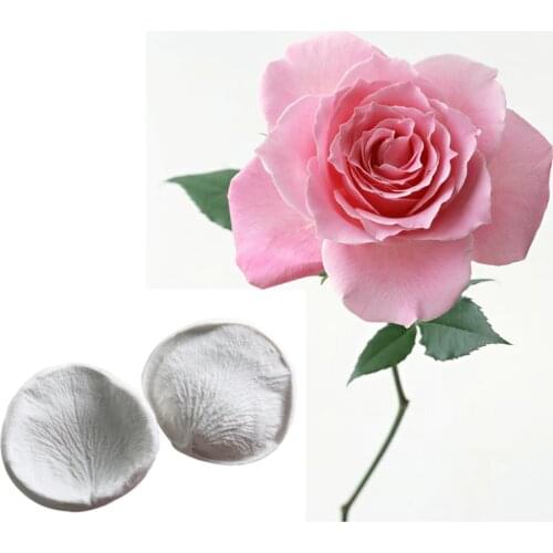 Roses Petals and Cut Silicone Mold Fondant Mould Cake Decorating Tools Chocolate Gumpaste Mold, Sugarcraft, Kitchen Accessories