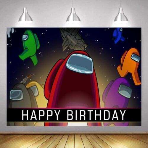 Video Game Photography Nitree Us Backdrop for Kids Birthday Party Backdrops Vinyl Photo Background Decoration Baby Shower Party