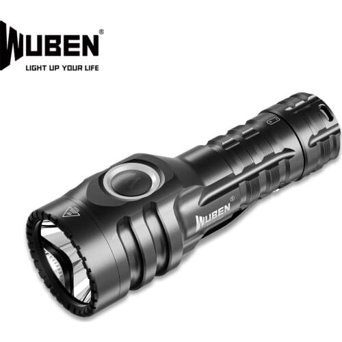 WUBEN EDC Flashlight E6 LED flashlight 900 Lumens Outdoor flashlight Waterproof flashlight