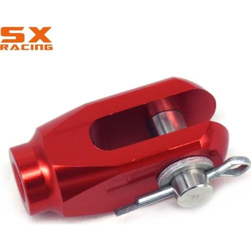 Motocross Red CNC Aluminum Rear Brake Clevis For HONDA CRF150R CR125R CR250R CRF250R CRF250X CRF450R CRF450X Dirt Bike