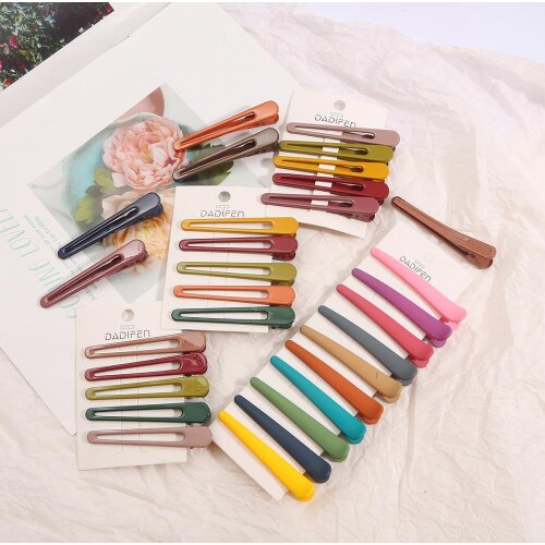 Colored Simple Duckbill Hairclip Clip Styling Hair Tools Women Girls Hair Clips Pin Barrettes Accessories Hairgrip Headdress