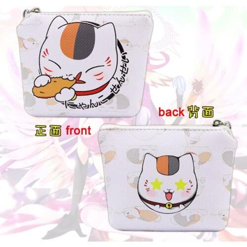 1pc Anime Natsume Yuujinchou TouHou Project Platelet Coin Bag Penny Bag Change Purse