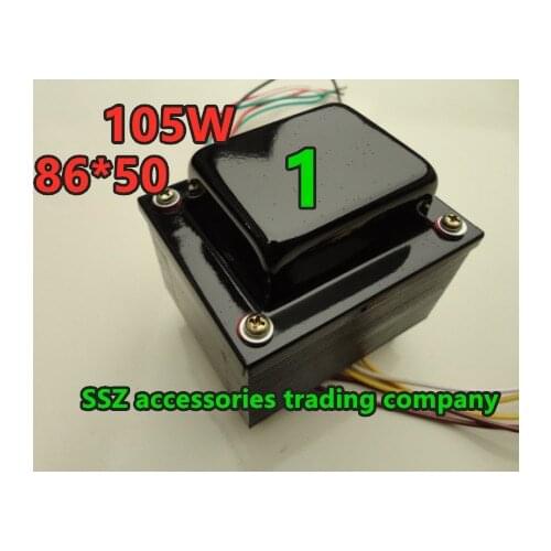 105W tube amplifier power transformer 86*50 suitable for 6P1 6P6 6V6 6P14 6P3 multiple models