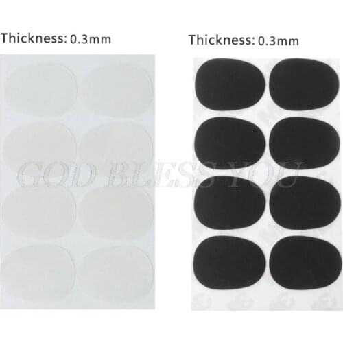 8pcs Treble/Alto/Tenor Saxophone Clarinet Mouthpiece Patches Pads Cushions 0.3mm Drop Shipping