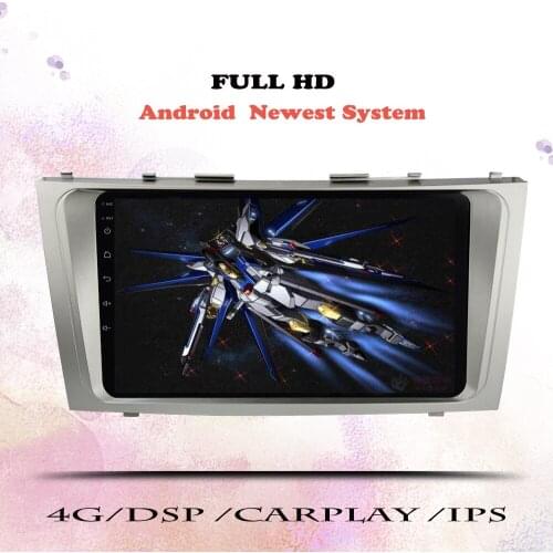 Auto Android 10 DSP 6+128G 4G Car Radio Multimedia Navigation GPS For Toyota Camry 6 40 50 2006-2011 no 2 din dvd Tape Recorder