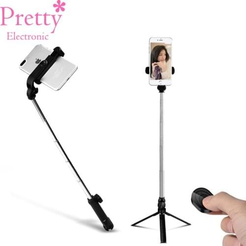 Wireless Bluetooth Selfie Stick Mini Tripod Extendable Monopod Universal Portable Handheld for Android Smart Phone