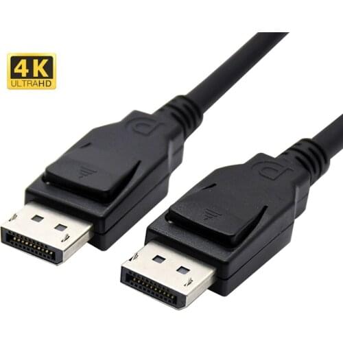 DP cable DisplayPort 1.2 Cable 4K HDR 60Hz Display Port Adapter For Video PC Laptop TV DP 1.2 Display Port 1.2 Cable 6ft 1.8m