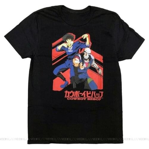 Jet And Spike Space Opera Anime Adult T Shirt Fashion Classic Tee Tshirt