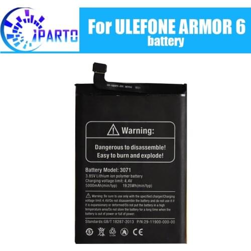 iParto Ulefone Armor 6 Phone Batteries