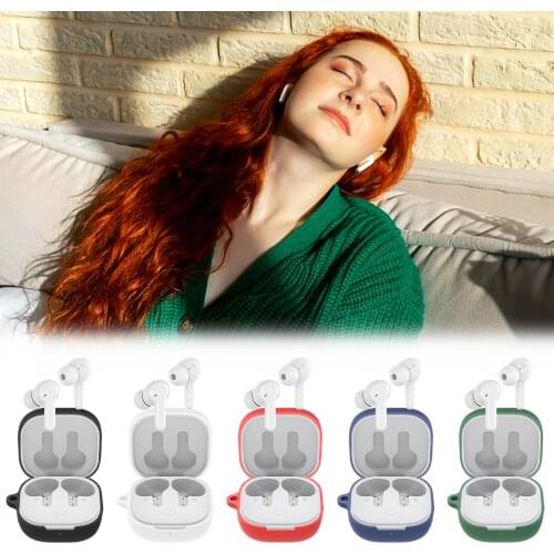 Soft Silicone Protective Case For QCY T13 Wireless Bluetooth Earphones Protective Cover Charging Box Silicone Shell Bag Present