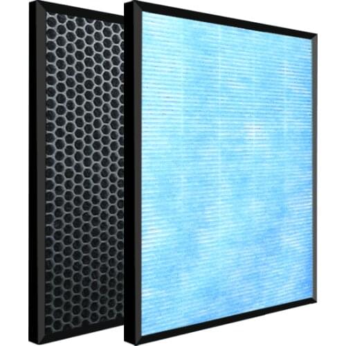 1 set (2pcs) air purifier HEPA+ deodorizing filter for hitachi EP-A5100C EP-A3000 EP-A5000 Air Purifier Replacement Filter