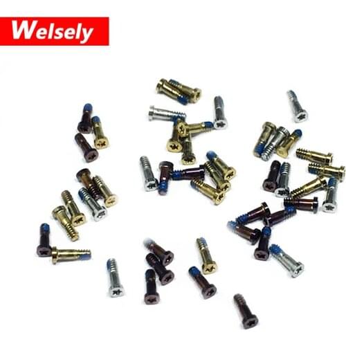 100pcs Welsely Pentacle Dock Bottom Connector Screw Torx 5 Point Star screw for iPhone 6s iphone 6s plus Wholesale Accessories