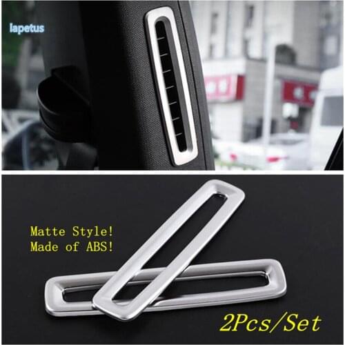 Rear Seat Pillar B Air Conditioning AC Vent Outlet Cover Trim Fit For Porsche Panamera 971 2014 - 2020 Matte / Carbon Fiber Look