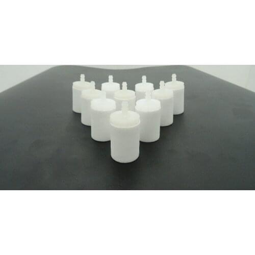 Chainsaw parts 10 pcs white fuel filter for H61/268/272/272XP Chainsaw 4.5mm