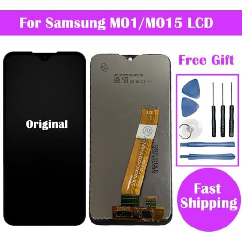 5.7'' Original LCD For Samsung Galaxy M01 M015 LCD Display With Touch Screen Digitizer M015F M015G M015DS Assembly