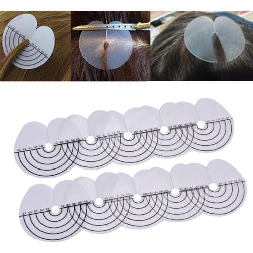 10pcs New Fashion Good Easy Tools Heat Protector Shields for Hair Extension Useful Styling Tools